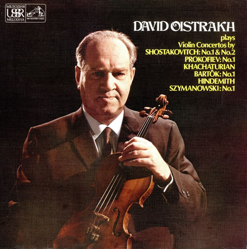 David Oistrakh Violin Concertos UK box set (485125)