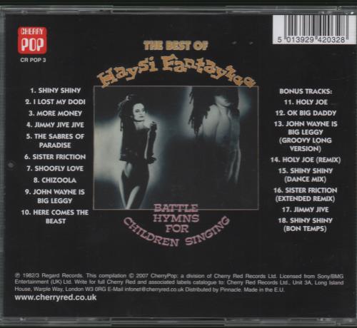 Haysi Fantayzee Battle Hymns For Children Singing Haysi Fantayzee Battle Hymns For Children Singing