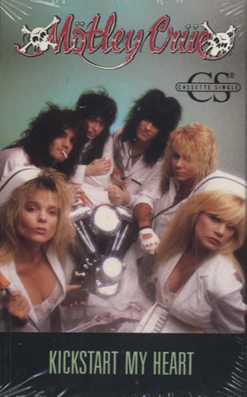 Motley Crue Kickstart My Heart US cassette single (454498)