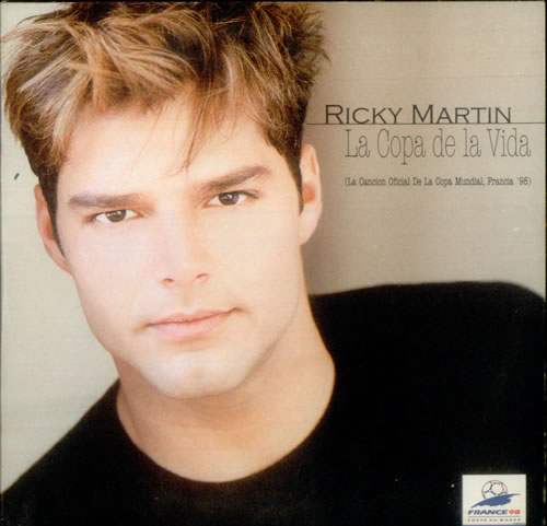 Ricky Martin La Copa De La Vida French CD single (CD5 / 5 Ricky Martin La Copa De La Vida French CD single (CD5 / 5