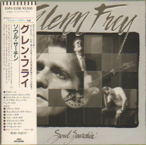 Glenn Frey Soul Searchin 1988 Japanese Cd Album 25p2 2158