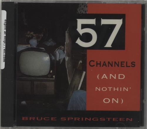 Bruce Springsteen 57 Channels 1992 Usa Cd Single Csk4599