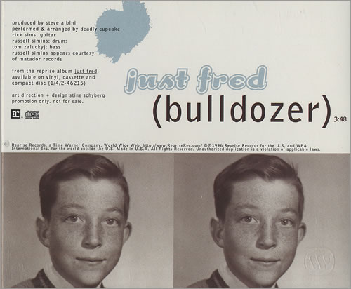 Click to view product details and reviews for Just Fred Bulldozer 1996 Usa Cd Single Pro Cd 8091.