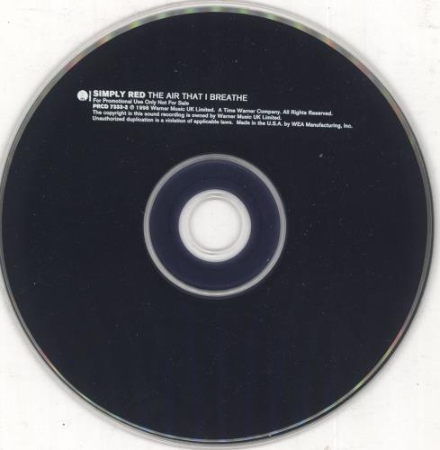 Click to view product details and reviews for Simply Red The Air That I Breathe 1998 Usa Cd Single Prcd7333 2.