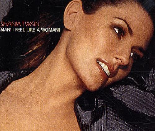 Shania Twain Man I Feel Like A Woman 1999 Uk Cd Single 562264 2