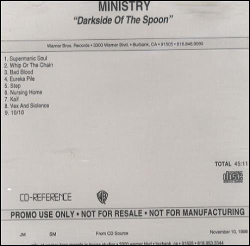 Click to view product details and reviews for Ministry Dark Side Of The Spoon 1999 Usa Cd R Acetate Cd Acetate.