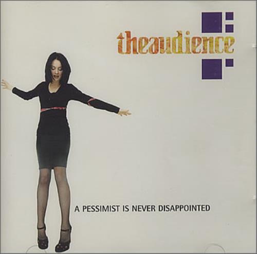 Click to view product details and reviews for Theaudience A Pessimist Is Never Disappointed 1998 Uk Cd Single Audcd3. Click to view product details and reviews for Theaudience A Pessimist Is Never Disappointed 1998 Uk Cd Single Audcd3.