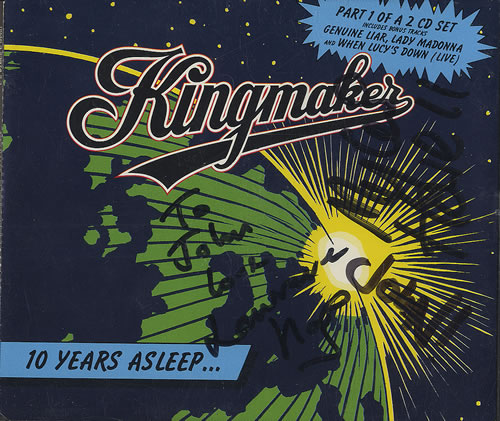 Click to view product details and reviews for Kingmaker 10 Years Asleep Part 1 2 Autographed 1993 Uk Cd Single Cdrscorchs8. Click to view product details and reviews for Kingmaker 10 Years Asleep Part 1 2 Autographed 1993 Uk Cd Single Cdrscorchs8.