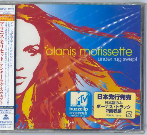 Click to view product details and reviews for Alanis Morissette Under Rug Swept Sealed 2001 Japanese Cd Album Wpcr 11110. Click to view product details and reviews for Alanis Morissette Under Rug Swept Sealed 2001 Japanese Cd Album Wpcr 11110.