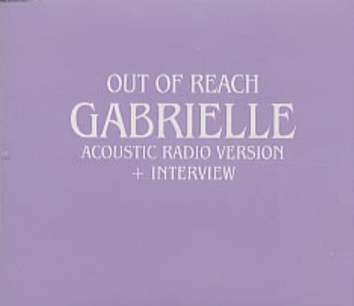 Click to view product details and reviews for Gabrielle Out Of Reach 2001 Uk Cd Single Reachint1.
