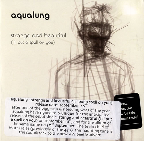 Aqualung Strange And Beautiful 2002 Uk Cd R Acetate Cd R Acetate