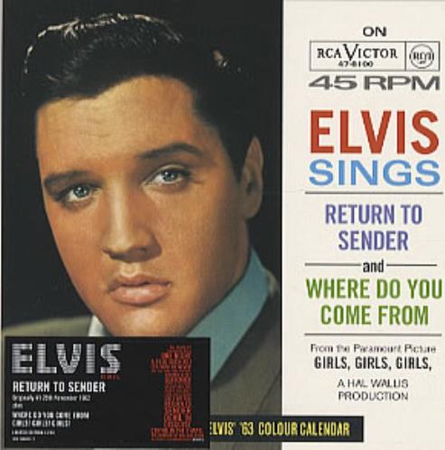 Click to view product details and reviews for Elvis Presley Return To Sender Numbered 2005 Uk Cd Single 82876666772.