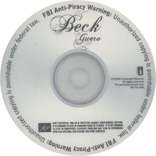 Click to view product details and reviews for Beck Guero 2005 Usa Cd R Acetate Cd R.