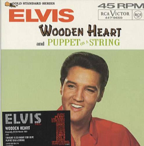 Click to view product details and reviews for Elvis Presley Wooden Heart Numbered 2005 Uk Cd Single 82876666612.