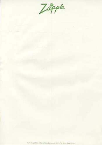 Click to view product details and reviews for Apple Label Zapple Sheet Of A4 Headed Notepaper Uk Memorabilia Headed Notepaper.