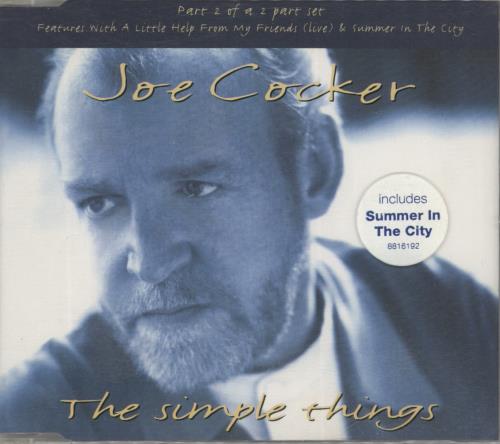 Click to view product details and reviews for Joe Cocker The Simple Things 1994 Uk Cd Single Cdcl722.