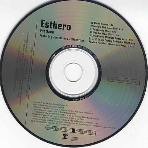 Click to view product details and reviews for Esthero Fastlane 2005 Usa Cd Single Pro Cdr 101535.