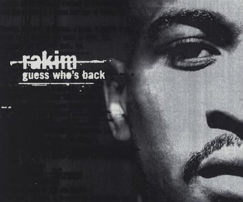 Click to view product details and reviews for Rakim Guess Whos Back 1997 Uk Cd Single Und56151.