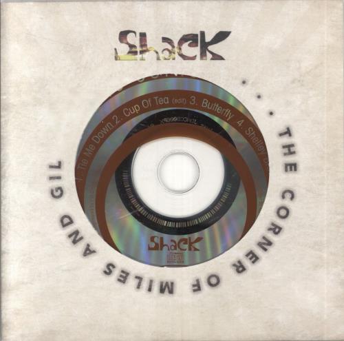 Click to view product details and reviews for Shack From The Album The Corner Of Miles And Gil 2006 Uk Cd Single Jdnccd006px. Click to view product details and reviews for Shack From The Album The Corner Of Miles And Gil 2006 Uk Cd Single Jdnccd006px.