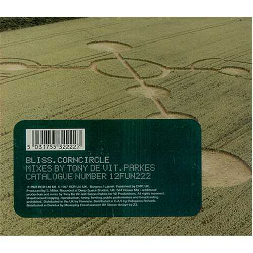 Click to view product details and reviews for Bliss Corncircle 1997 Uk Cd Single 12fun222.