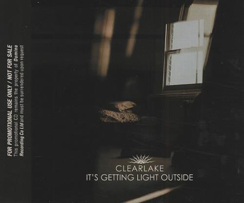 Click to view product details and reviews for Clearlake Its Getting Light Outside 2006 Uk Cd Single Rug233cdp. Click to view product details and reviews for Clearlake Its Getting Light Outside 2006 Uk Cd Single Rug233cdp.