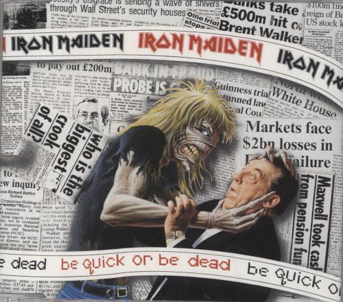 Click to view product details and reviews for Iron Maiden Be Quick Or Be Dead 1992 Dutch Cd Single Cdem229. Click to view product details and reviews for Iron Maiden Be Quick Or Be Dead 1992 Dutch Cd Single Cdem229.