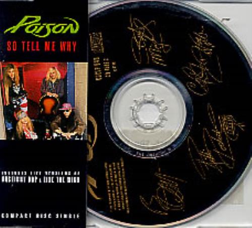 Click to view product details and reviews for Poison So Tell Me Why 1991 Uk Cd Single Cdclp640.