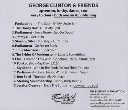 Click to view product details and reviews for George Clinton George Clinton Friends Usa Cd R Acetate Cd R Acetate.
