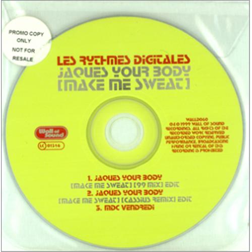 Click to view product details and reviews for Les Rythmes Digitales Jaques Your Body Make Me Sweat 1999 Uk Cd Single Walld060. Click to view product details and reviews for Les Rythmes Digitales Jaques Your Body Make Me Sweat 1999 Uk Cd Single Walld060.