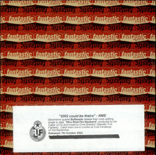 Click to view product details and reviews for Buffseeds Who Stole The Weekend 2002 Uk Cd Single Fppr033.