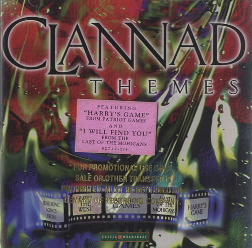 Click to view product details and reviews for Clannad Themes 1995 Usa Cd Album 82737 2. Click to view product details and reviews for Clannad Themes 1995 Usa Cd Album 82737 2.