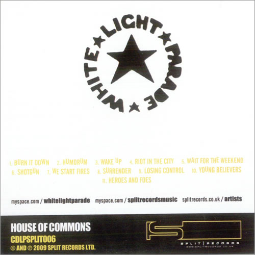 Click to view product details and reviews for White Light Parade House Of Commons 2009 Uk Cd R Acetate Cd R Acetate.