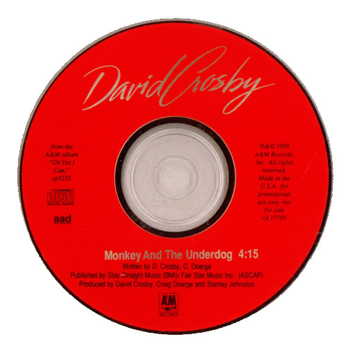 Click to view product details and reviews for David Crosby Monkey And The Underdog 1989 Usa Cd Single Cd17749. Click to view product details and reviews for David Crosby Monkey And The Underdog 1989 Usa Cd Single Cd17749.