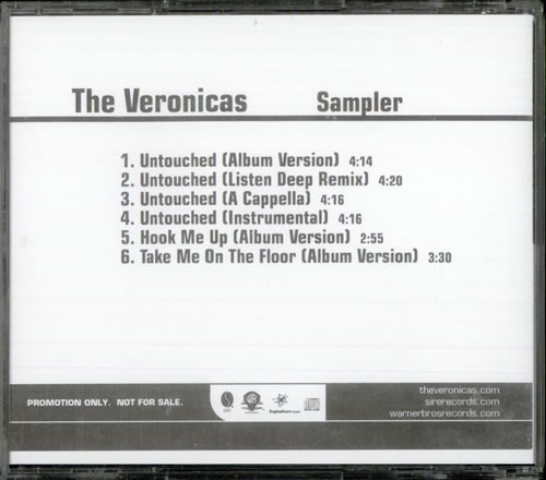 Click to view product details and reviews for The Veronicas Hook Me Up Sampler 2007 Usa Cd Single Pro Cdr 514108. Click to view product details and reviews for The Veronicas Hook Me Up Sampler 2007 Usa Cd Single Pro Cdr 514108.