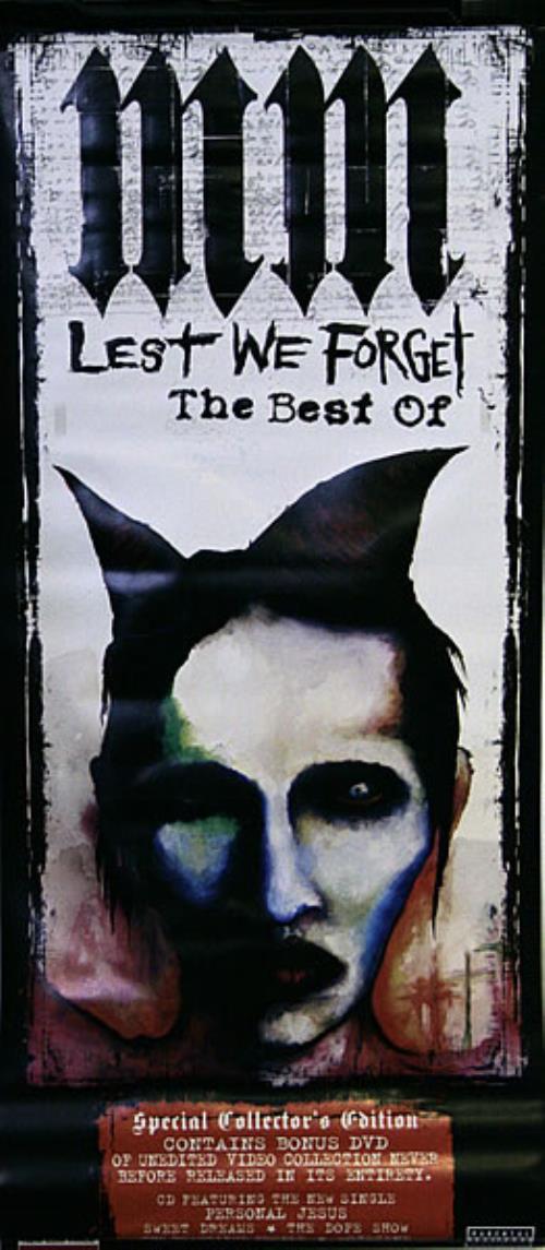 Marilyn Manson Lest We Records, LPs, Vinyl and CDs MusicStack