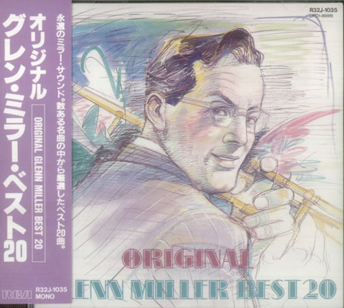 Glenn Miller Original Glenn Miller Best 20 1986 Japanese Cd Album R32j 1035