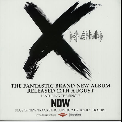 Def Leppard X Records, LPs, Vinyl and CDs MusicStack