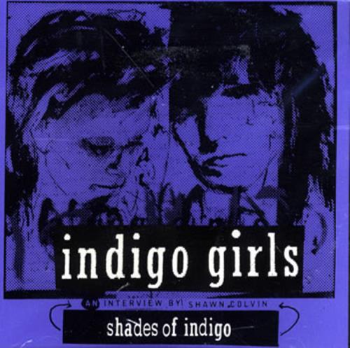 Indigo Girls Shades Of Indigo Purple Sleeve 1990 Usa Cd Album Esk2201