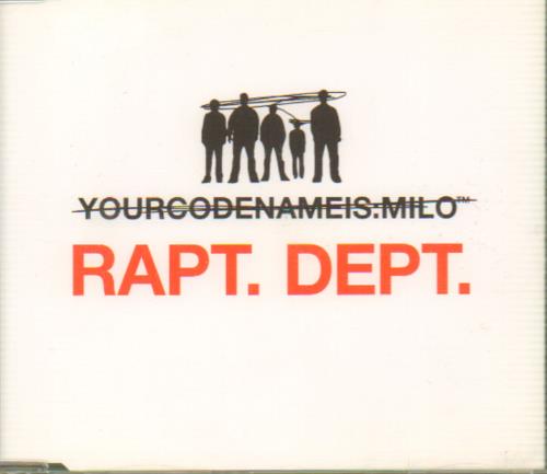 Click to view product details and reviews for Yourcodenameismilo Rapt Dept 2005 Usa Cd Single Milo1.
