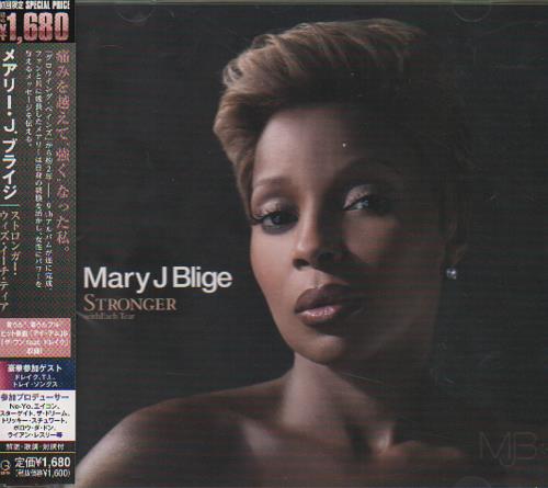 Mary J Blige Stronger With Each Tear 2009 Japanese Cd Album Uicf 9065