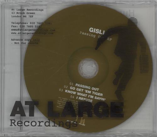 Click to view product details and reviews for Gisli Passing Out Ep 2004 Uk Cd Single Fugcddj003.