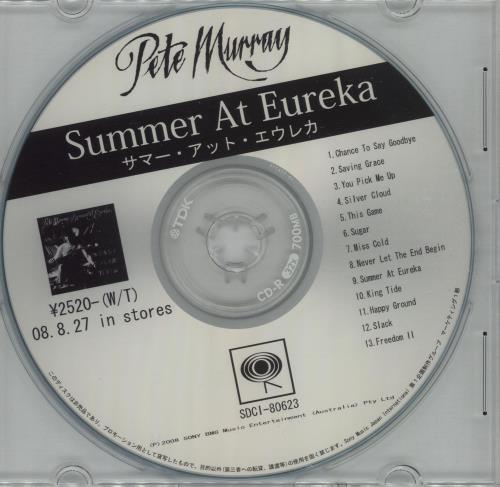 Click to view product details and reviews for Pete Murray Summer At Eureka 2008 Japanese Cd R Acetate Cd R.