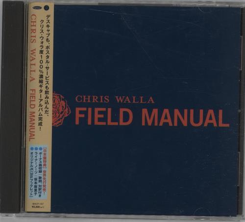 Click to view product details and reviews for Chris Walla Field Manual Obi 2008 Japanese Cd Album Bncp 157.
