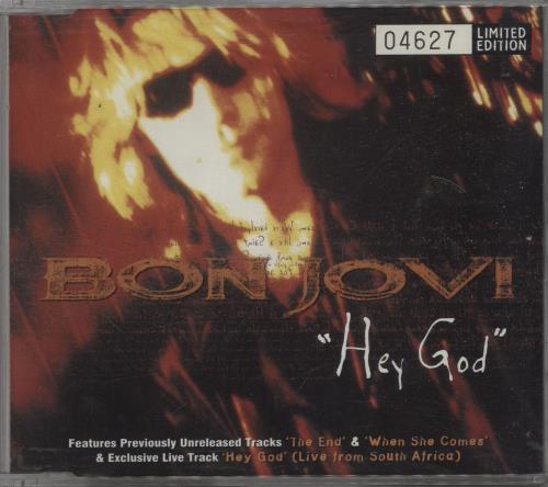 Click to view product details and reviews for Bon Jovi Hey God Numbered Part 1 1996 Uk Cd Single Jovcd21.