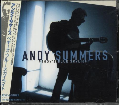 Andy Summers Peggys Blue Skylight 2000 Japanese Cd Album Bvcd 31022