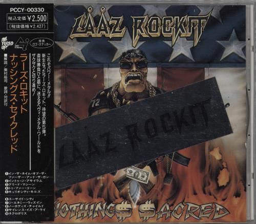 Click to view product details and reviews for Laaz Rockit Nothings Sacred 1992 Japanese Cd Album Pccy 00330.