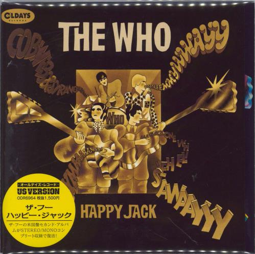 Click to view product details and reviews for The Who Happy Jack 2021 Japanese Cd Album Odr6964.