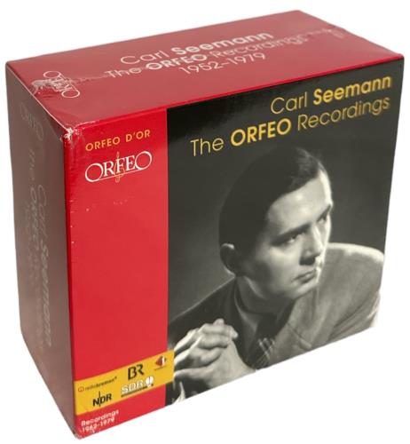 Click to view product details and reviews for Carl Seemann The Orfeo Recordings Sealed 2024 German 7 Cd Set C260007.