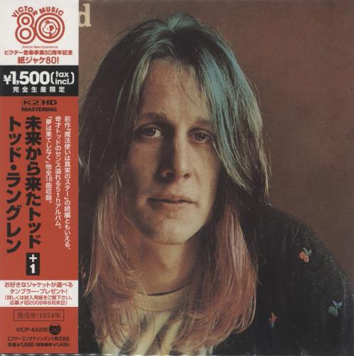 Click to view product details and reviews for Todd Rundgren Todd 2008 Japanese Cd Album Vicp 64206.
