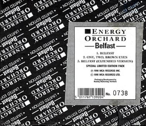 Click to view product details and reviews for Energy Orchard Belfast 1990 Uk Cd Single.